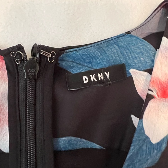 DKNY cocktail floral dress - Picture 6 of 11